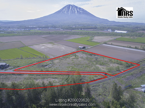 Kutchan Sub-division Developmemt Land. Mt Yotei in the background.
