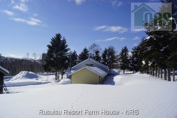 Looking south-west across block