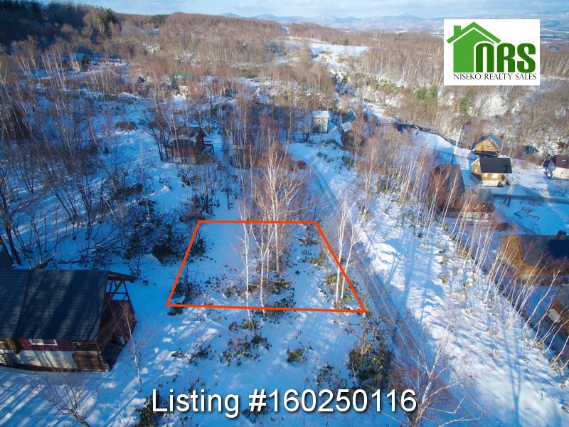 Looking northeast with Kutchan town in the background.