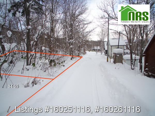 Looking north from end of Cal de sac.