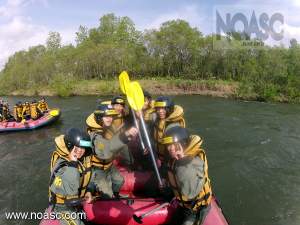 School Rafting Trip in Niseko