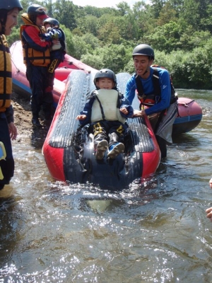 Niseko Summer Kids Rafing